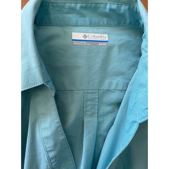 Columbia Sportswear Pelham Bay Road EXS Dress Coral Blue Size XSmall - Picture 4 of 5